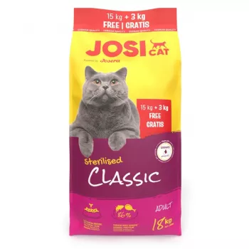 JOSERA JosiCat Sterilised Classic Katzenfutter 15kg + 3kg