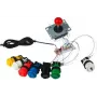 JOY-IT RBT DIY Encoder USB Arcade-Controller-Platine für DIY-Arcade-Automaten und Fight-Sticks (SBC-ZDE)