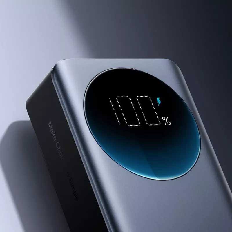 JOYROOM 30000mAh 65W Power Bank mit Digitalanzeige (JR-PBF05) - Schwarz