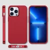 Joyroom 360 Full Case Vorder- und Rückseite für iPhone 13 Pro Max + gehärtete Glasschutzfolie Rot (JR-BP928 Rot)