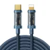 Joyroom A10 Series USB-C auf Lightning Schnellladekabel PD 20W, 2m, Blau (S-CL020A20)