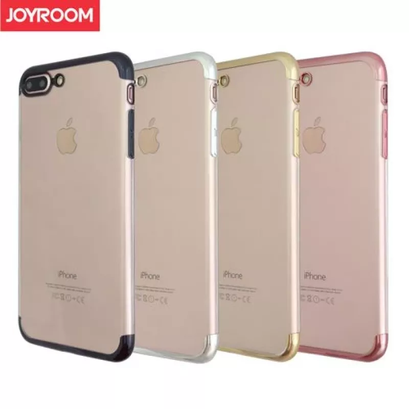 Joyroom Apple iPhone 7/8 TPU Hülle Transparent Schwarz
