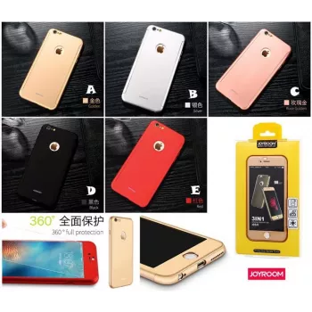 Joyroom Apple iPhone 7 Plastic Case 360° JR-BP207 Red