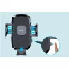 Joyroom Handyhalterung mit flexiblem Arm für Armaturenbrett und Windschutzscheibe Schwarz