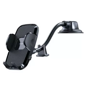 Joyroom Handyhalterung mit flexiblem Arm für Armaturenbrett und Windschutzscheibe Schwarz