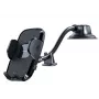 Joyroom Handyhalterung mit flexiblem Arm für Armaturenbrett und Windschutzscheibe Schwarz