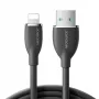 JOYROOM Colorful Series USB-A auf Lightning Kabel 1,2m Schwarz SA29-AL3