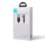 Joyroom Gaming-Kabel Type-C (abgewinkelt) - USB (gerade) Kabel 3A, 480Mbit/s, 1,2m, Schwarz (S-UC027A6)