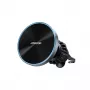 Joyroom Joyroom Magnetischer Auto-Halter Wireless Charger 15W für Lüftung Schwarz (JR-ZS240 Pro)