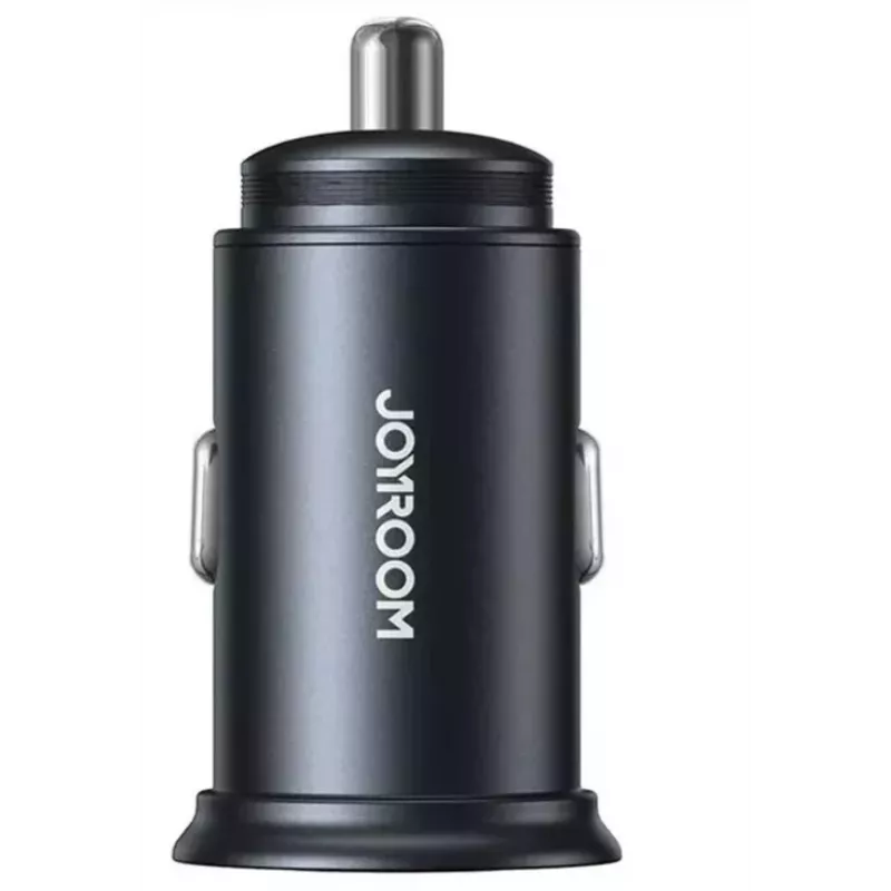 JOYROOM JR-CCN04 Mini Auto-Ladegerät 60W USB-C PD 3.0 & USB-A QC 3.0, Schwarz