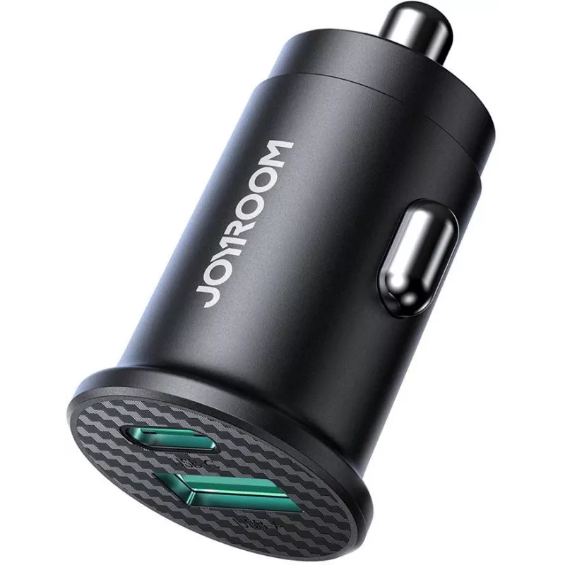 JOYROOM JR-CCN16 Mini 15W USB-A Auto-Ladegerät, Schwarz