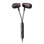 JOYROOM JR-EL114 Kabelgebundene In-Ear-Kopfhörer mit Mikrofon und Fernbedienung, 3,5-mm-Klinke, knickfestes Flachbandkabel, Schwarz