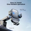 Joyroom JR-OK6 Handyhalterung fürs Auto - Saugnapf für Armaturenbrett & Windschutzscheibe - Universell für 4,7-7,2 Zoll Smartphones - 360° Drehung - Schwarz