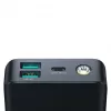 Joyroom JR-PBF02 Power Bank 20000mAh 30W PD QC Schwarz mit USB-A auf USB-C Kabel 0,25m