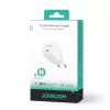 JOYROOM JR-TCF02 USB-C PD 20W Wandladegerät mit USB-C-Kabel - Weiß