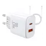 JOYROOM JR-TCF05 Flash 20W USB-C PD-Ladegerät mit USB-C auf Lightning-Kabel 1m Weiß