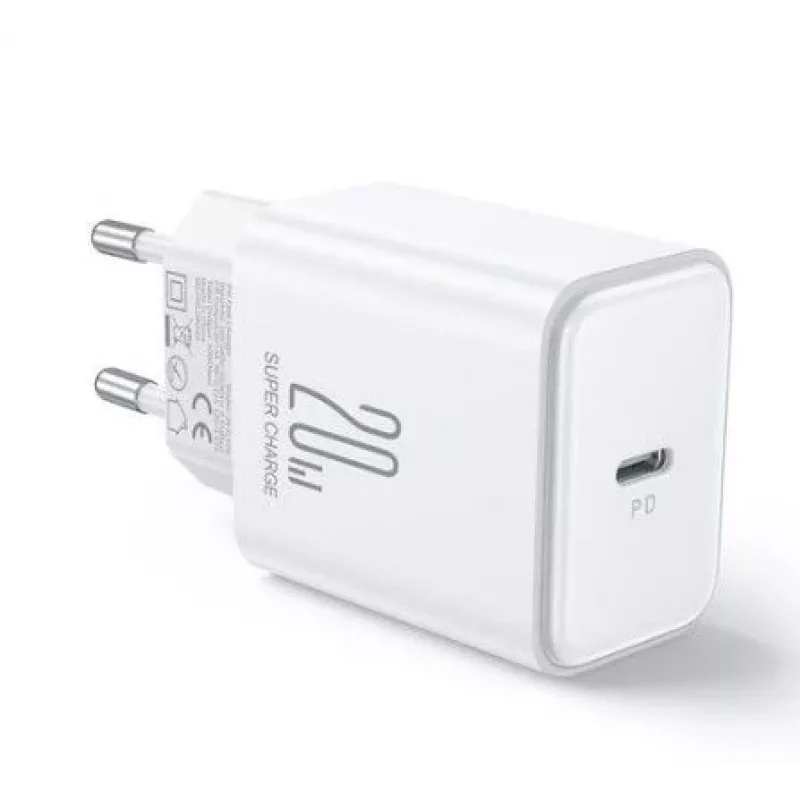Joyroom JR-TCF06 USB-C 20W PD Ladegerät Weiß