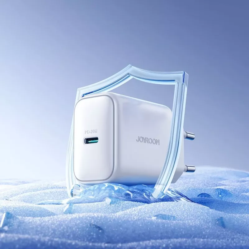 JOYROOM JR-TCF20 20W USB-C-Netzteil mit USB-C auf USB-C-Kabel (1m)