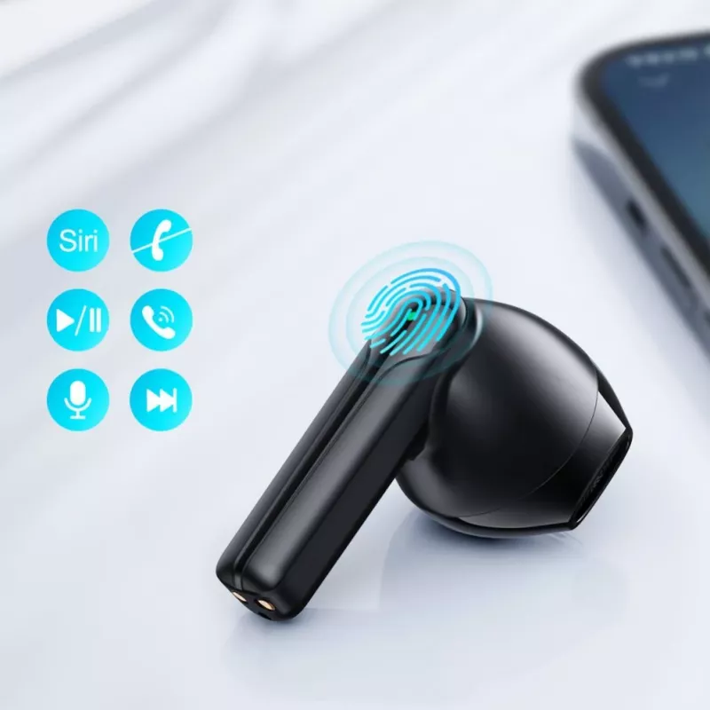 JOYROOM JR-TL11 True Wireless Earbuds mit ENC, IPX4 Wasserschutz, Bluetooth 5.3, Touch-Steuerung, Schwarz