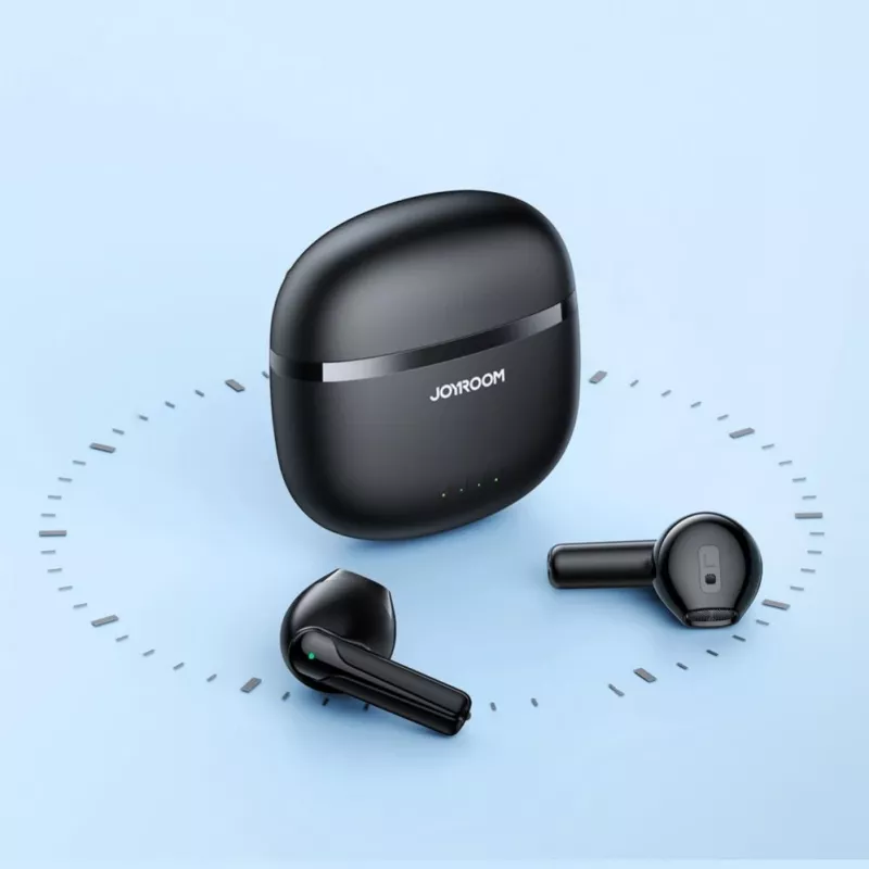 JOYROOM JR-TL11 True Wireless Earbuds mit ENC, IPX4 Wasserschutz, Bluetooth 5.3, Touch-Steuerung, Schwarz