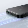JOYROOM JR-W020 Mini Power Bank 5000mAh 20W USB-A USB-C Wireless Charging - Schwarz + USB-C Kabel