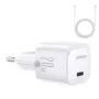 Joyroom Mini USB-C Charger 20W PD mit USB-C auf Lightning Kabel - Weiß JR-TCF02
