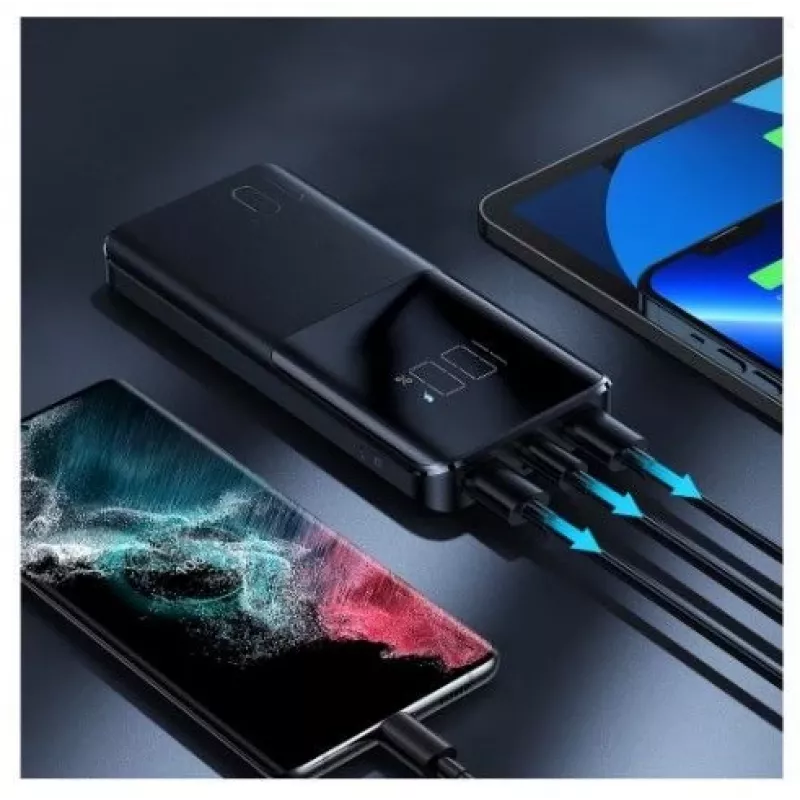 Joyroom Powerbank 15W 10000mAh PD QC3.0 AFC Schwarz (JR-T013)