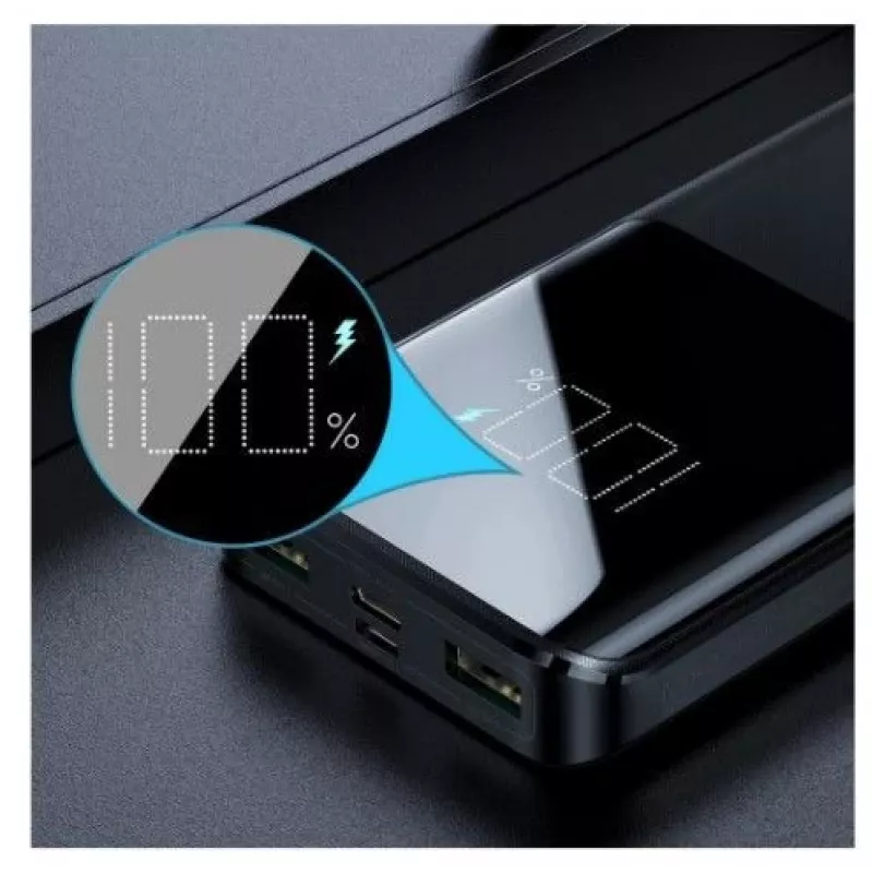 Joyroom Powerbank 15W 10000mAh PD QC3.0 AFC Schwarz (JR-T013)