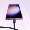 JOYROOM S-AC027A141B 1,2 m USB-A auf Lightning geflochtenes Kabel, Schwarz