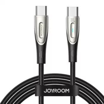 JOYROOM Star-Light USB-C auf USB-C Kabel SA27-CC5 1,2m Schwarz 100W