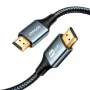 JOYROOM SY-20H1 HDMI 2.0 Kabel 2m 4K 60Hz Geflochtenes Nylon Grau