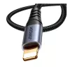 JOYROOM SY-A06 Lightning auf 3,5-mm-Audio-Adapterkabel, 1,2 m, Schwarz