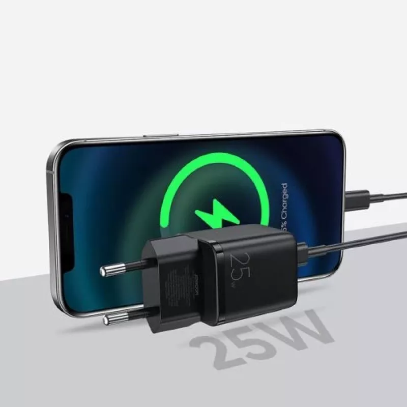 Joyroom Travel Charger Mini Type-C, PPS, PD 25W, Schwarz EU (L-P251)