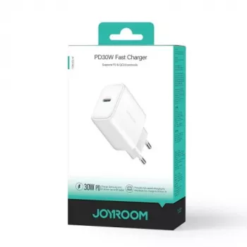 Joyroom Reiseladegerät Type-C PD 30W SFC PPS Weiß (JR-TCF24)