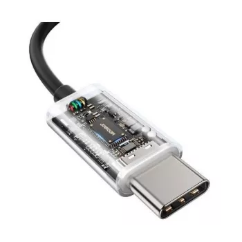 Joyroom TYPE-C Series JR-EC07 USB-C In-Ear Kopfhörer Metall Schwarz
