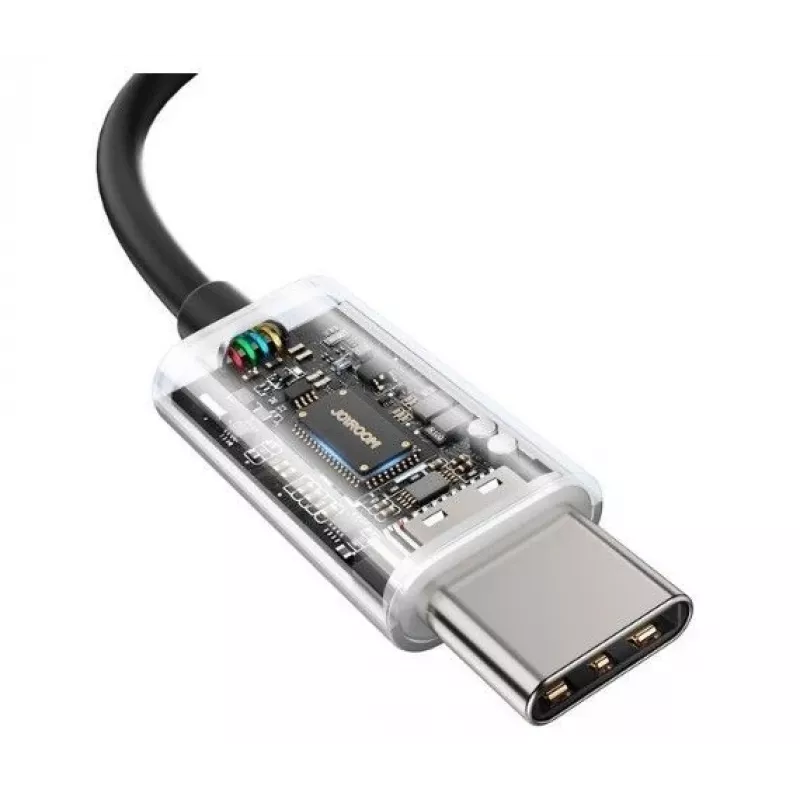 Joyroom TYPE-C Series JR-EC07 USB-C In-Ear Kopfhörer Metall Schwarz