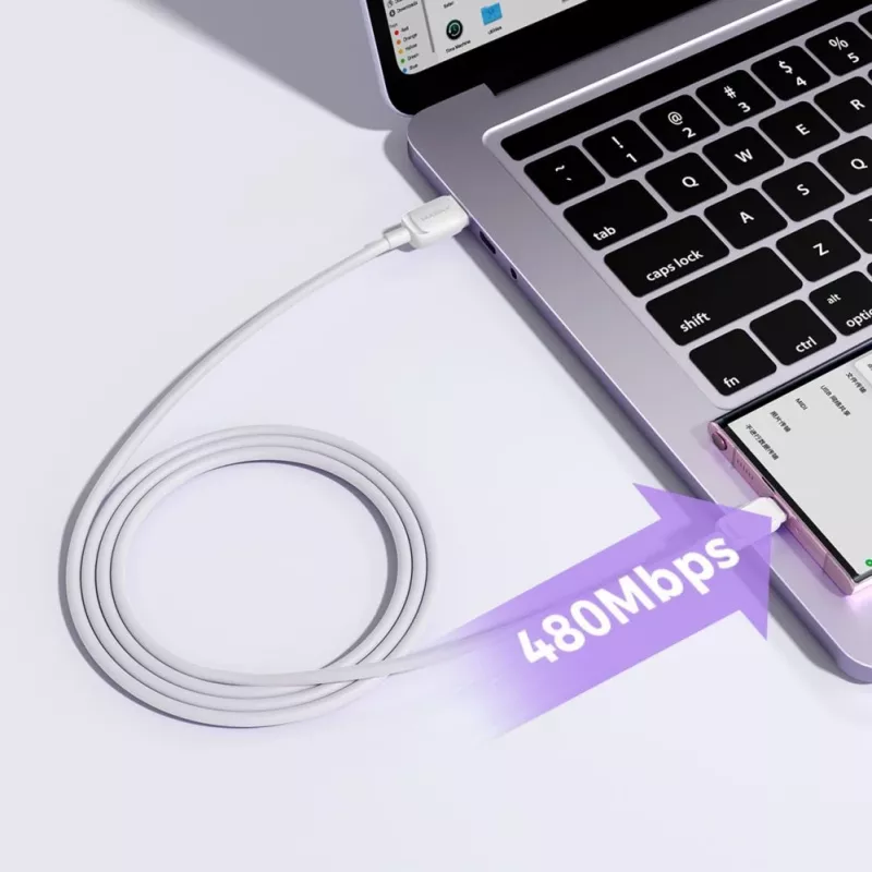 JOYROOM USB-A auf Lightning Kabel 1,2 m Weiß