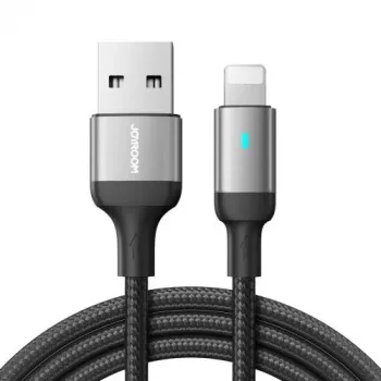 Joyroom USB-A auf Lightning Kabel, 2,4A, 1,2m, Schwarz (S-UL012A10)