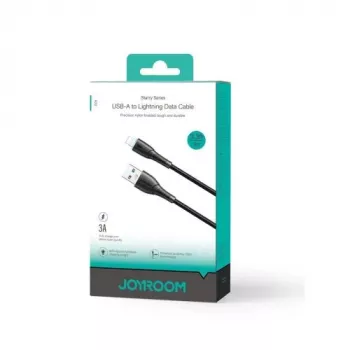 Joyroom USB-A auf Lightning Kabel Starry Series, 480 Mbit/s, 3A, 1m, Schwarz (SA32-AL3)