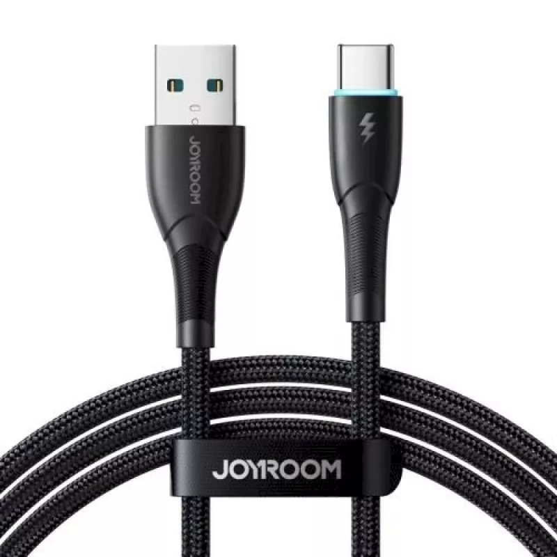JOYROOM USB-A auf USB-C Kabel Starry Series, 480 Mbps, 3A, 1m, Schwarz (SA32-AC3)