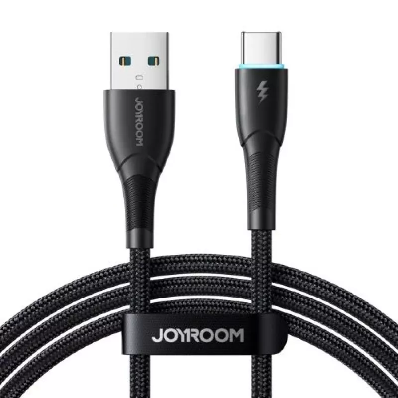 JOYROOM USB-A auf USB-C Kabel Starry Series, 480 Mbps, 3A, 1m, Schwarz (SA32-AC3)