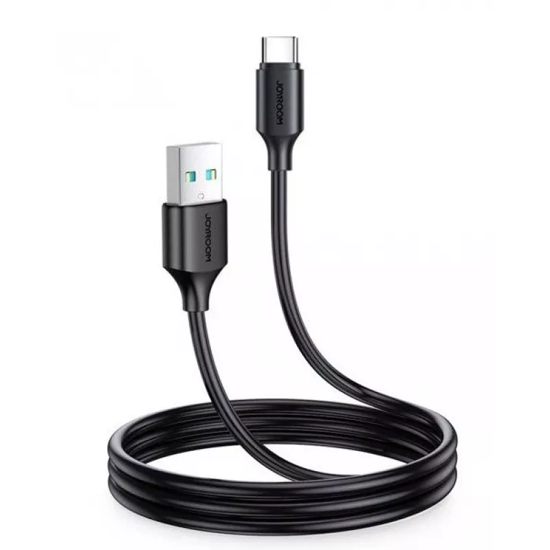 Joyroom USB-A auf USB-C Lade- und Datenkabel 3A 1m Schwarz