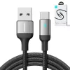 JOYROOM USB-A auf USB-C Datenkabel, 3A, 1,2m, Schwarz (S-UC027A10)