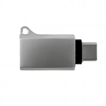 Joyroom USB-C Stecker auf USB-A Buchse Adapter Mini S-H151 Silber