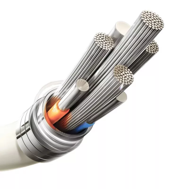 Joyroom USB-C auf Lightning Kabel 1,2m Weiß MFi-zertifiziert 20W PD Schnellladung