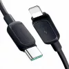 JOYROOM USB-C auf Lightning Kabel Multi-Color Serie A14, 20W, 480 Mbps, 1,2 m, Schwarz (S-CL020A111B)