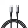 JOYROOM USB-C auf USB-C Flash Series Kabel A28 60W PD Schnellladen 480Mbps Datensynchronisation 2m Schwarz