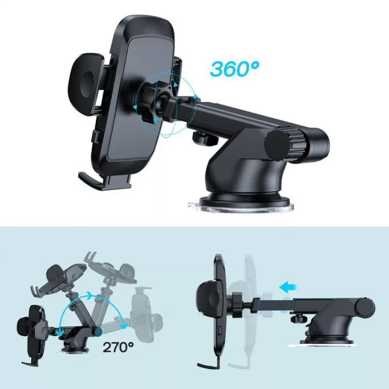 Joyroom Windshield Dashboard Car Mount Holder für 4,7-7 Zoll Smartphones