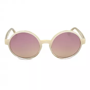 JPLUS JP5022-14 Damen-Sonnenbrille - Modischer geometrischer Acetatrahmen mit UV400-Schutz - 54/21/145 mm