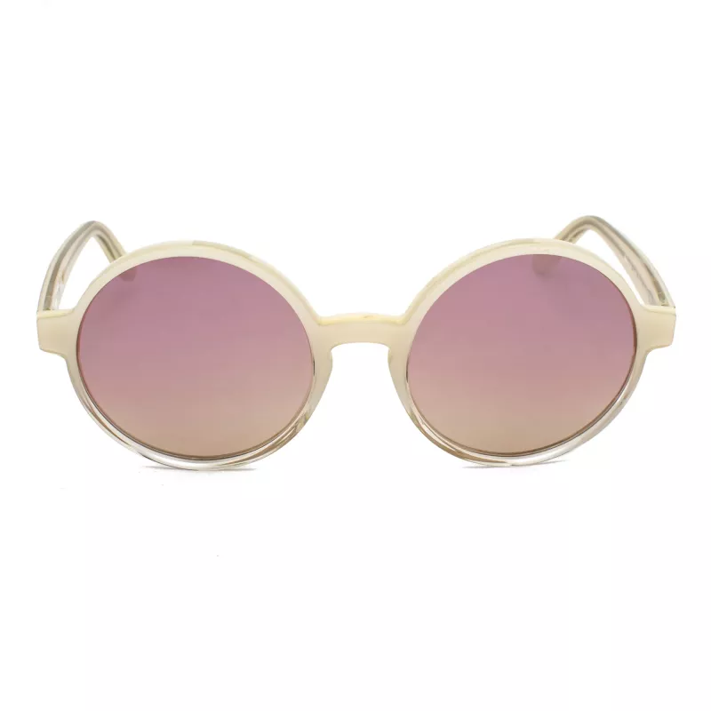 JPLUS JP5022-14 Damen-Sonnenbrille - Modischer geometrischer Acetatrahmen mit UV400-Schutz - 54/21/145 mm